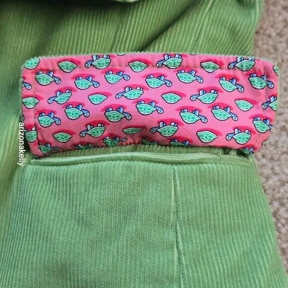 Vineyard Vines Corduroy Blazer Green With Pink Lining PRICE FIRM - Picture 9 of 11